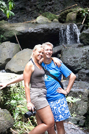 Hike mates from Belgium - Philippe and Caroline (Thank GOD he spoke English)