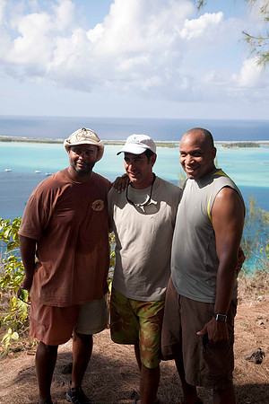 Our awesome captains - John, Didier and Robert